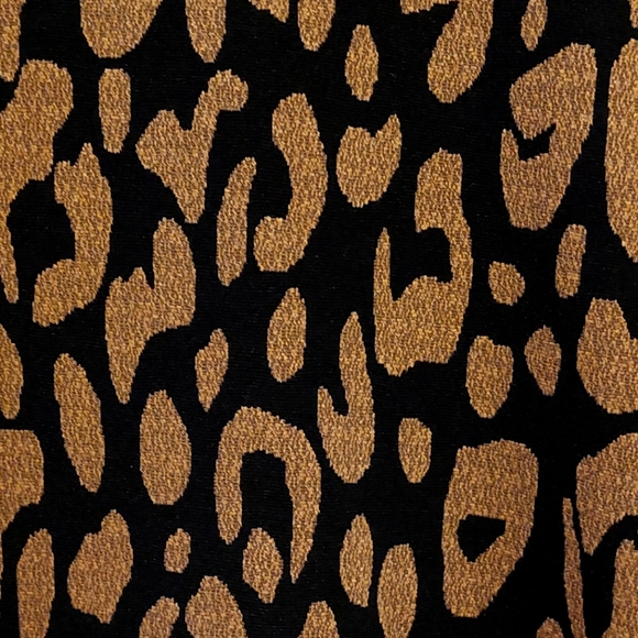 Joseph Ribkoff Camel & Black Leopard Print Stretch Side Panel Jacket NWT Size 4 - Picture 12 of 16